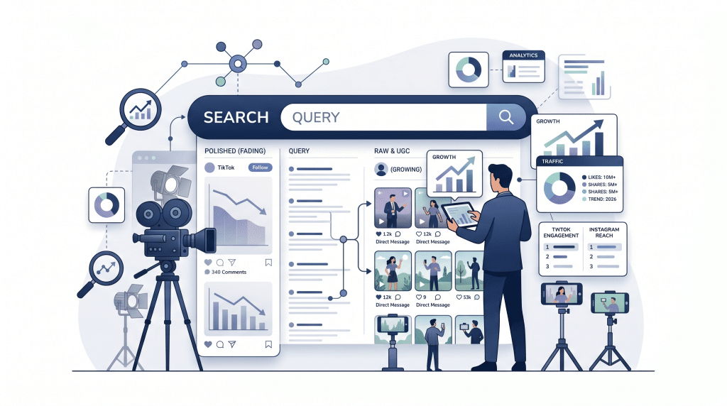 The Death of "Polished" Content: Why Raw Video and UGC Win in 2026