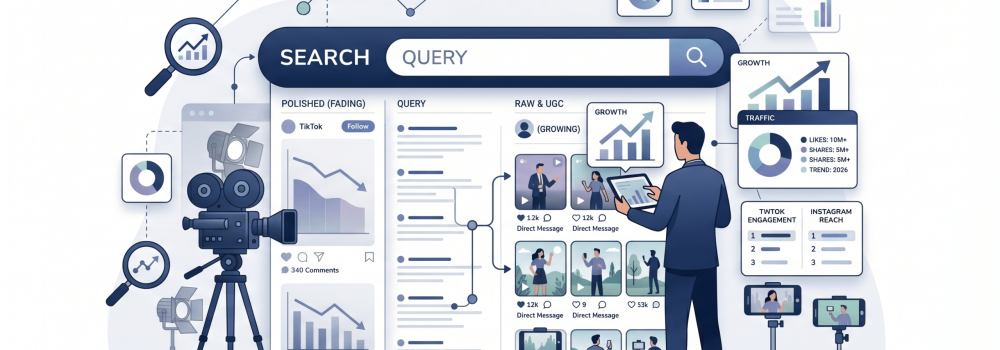 The Death of "Polished" Content: Why Raw Video and UGC Win in 2026